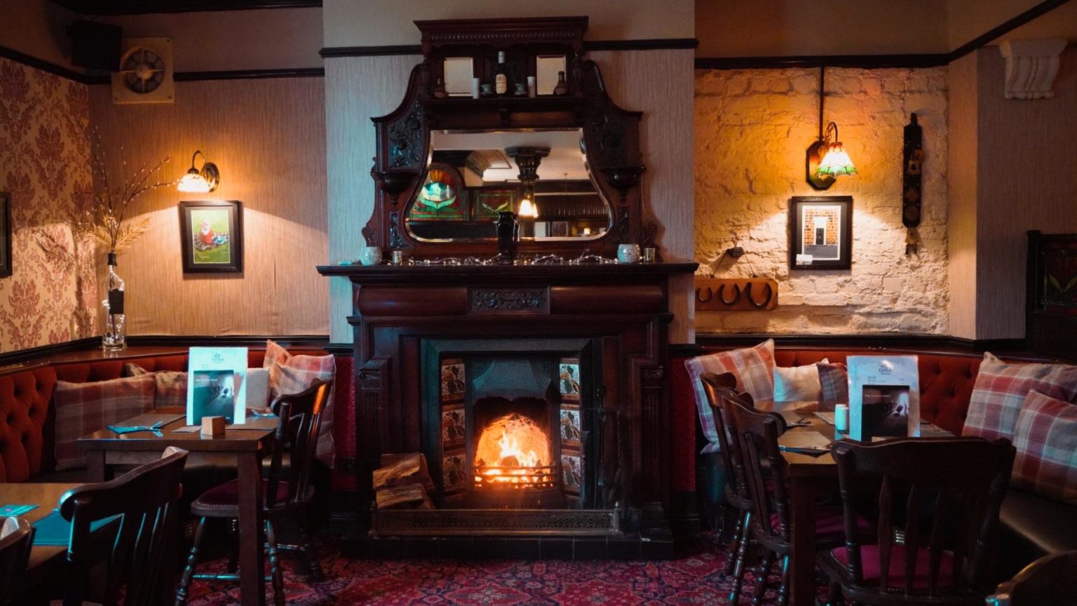 Country pub with an open fire Yarm